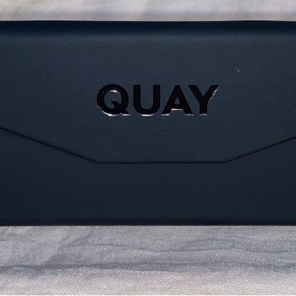 QUAY AUSTRALIA- By The Way Sunglasses- Black, Smoke NEW IN THE BOX main image 8